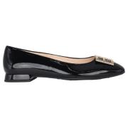 Zwarte Patent Ballerina's voor Vrouwen Högl , Black , Dames