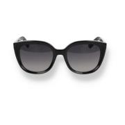 Zwarte Cat Eye Zonnebril Dior , Black , Dames