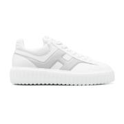 Witte Sneakers met Verwisselbare Veters Hogan , White , Heren