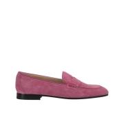 Dames loafer van suède | fuchsia Doucal's , Pink , Dames