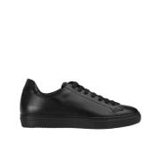 Leren sneaker voor heren | zwart Doucal's , Black , Heren