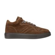 Heren suède sneaker | bruin Doucal's , Brown , Heren