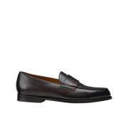 Heren leren loafers | donkerbruin Doucal's , Brown , Heren