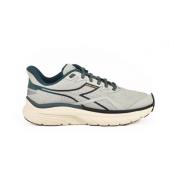 Sneakers met rubberen zool, polyester materiaal Diadora , Gray , Heren