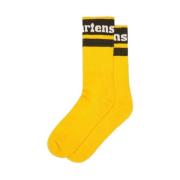 Athletic Logo Sokken Dr. Martens , Yellow , Heren