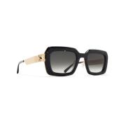 UNA 404 SUN Sunglasses Mykita , Black , Unisex