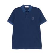 Blauw T-shirt voor mannen Stone Island , Blue , Heren