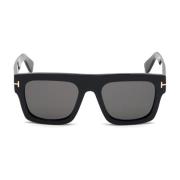 Zwarte zonnebril Damesmode accessoire Tom Ford , Black , Dames