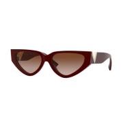 Stijlvolle zonnebril met model 4063 Valentino , Red , Dames