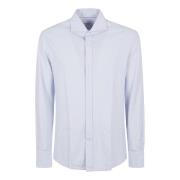 Oxford T-shirt voor heren Brunello Cucinelli , Blue , Heren