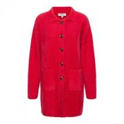 Zacht gebreide cardigan &Co Woman , Red , Dames