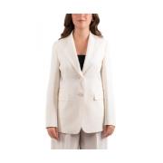 Elegante Studio Jas Max Mara Studio , White , Dames