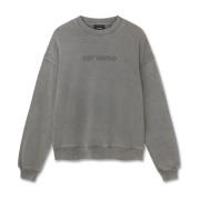 Verwrongen Gewassen Sweatshirt Axel Arigato , Gray , Heren