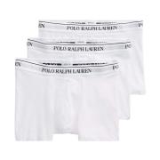 Klassieke Trunk Boxers 3-Pack Wit Polo Ralph Lauren , White , Heren