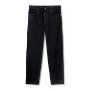 Archief Straight Jeans Axel Arigato , Black , Heren