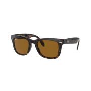 Opvouwbare Wayfarer Zonnebril Ray-Ban , Brown , Heren