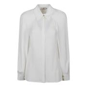 Stijlvolle longsleeve Elisabetta Franchi , White , Dames