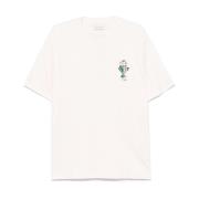 Witte T-shirts en Polo's Drole de Monsieur , White , Heren