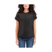 Elegante Studio Blouse Max Mara Studio , Black , Dames