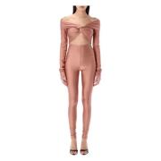 Stijlvolle Cut-Out Jumpsuit Andamane , Pink , Dames