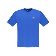 Blauw Katoenen T-Shirt North Sails , Blue , Heren