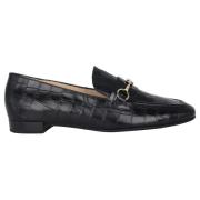 Elegante zwarte lakloafers Högl , Black , Dames