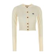 Ivoor Wol Vest Vivienne Westwood , Beige , Dames