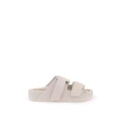 Uji Slides Birkenstock , White , Dames