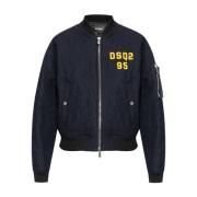 Blauwe Kaban Jas voor Mannen Dsquared2 , Blue , Heren