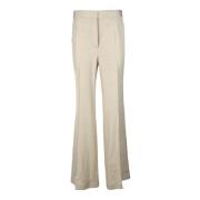 Viscose broek Stella McCartney , Beige , Dames