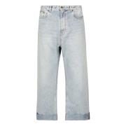 Denim Jeans Valentino Garavani , Blue , Heren