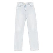 Lichtblauwe Jeans voor Vrouwen Elisabetta Franchi , Blue , Dames