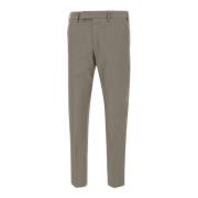 Slim Fit Grijze Broek, Edge Collection PT Torino , Gray , Heren