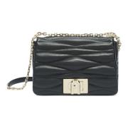 Crossbody Tas 1927 Stijl Furla , Black , Dames