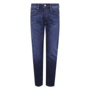 Skinny 5-Pocket Rock Broek Nine In The Morning , Blue , Heren