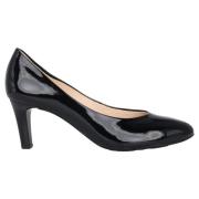 Lakleren pump met 6 cm hak Högl , Black , Dames