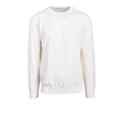 Katoenen Stijlvolle Maglia Shirt Filippo De Laurentiis , White , Heren