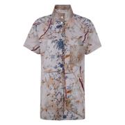 Casual korte mouw overhemd Pierre-Louis Mascia , Multicolor , Dames