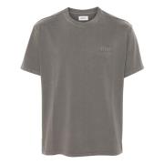 Logo Patch T-Shirt Autry , Gray , Heren