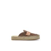 Suede Slides JW Anderson , Brown , Dames