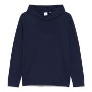 Gebreide hoodie Aspesi , Blue , Heren