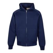 Blauwe Neopreen Hoodie met Logoprint Autry , Blue , Heren