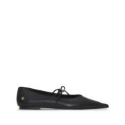 Nikki Ballerina Flats Schoenen Anine Bing , Black , Dames