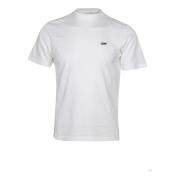 Witte Katoenen T-shirt met Korte Mouwen Autry , White , Dames