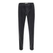 Rookgrijze Corduroy Broek Briglia , Gray , Heren