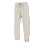 Beige Katoenen Jogger met Geborduurde Logo's A-Cold-Wall , Beige , Her...