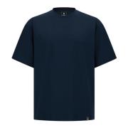 Oversized T-shirt Boggi Milano , Blue , Heren