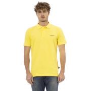 Geel Katoenen Poloshirt voor Mannen Baldinini , Yellow , Heren