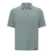 B Tech Cool Jade-Frisse Piqué Polo Shirt Boggi Milano , Green , Heren