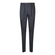 Klassieke wollen broek Lardini , Black , Heren